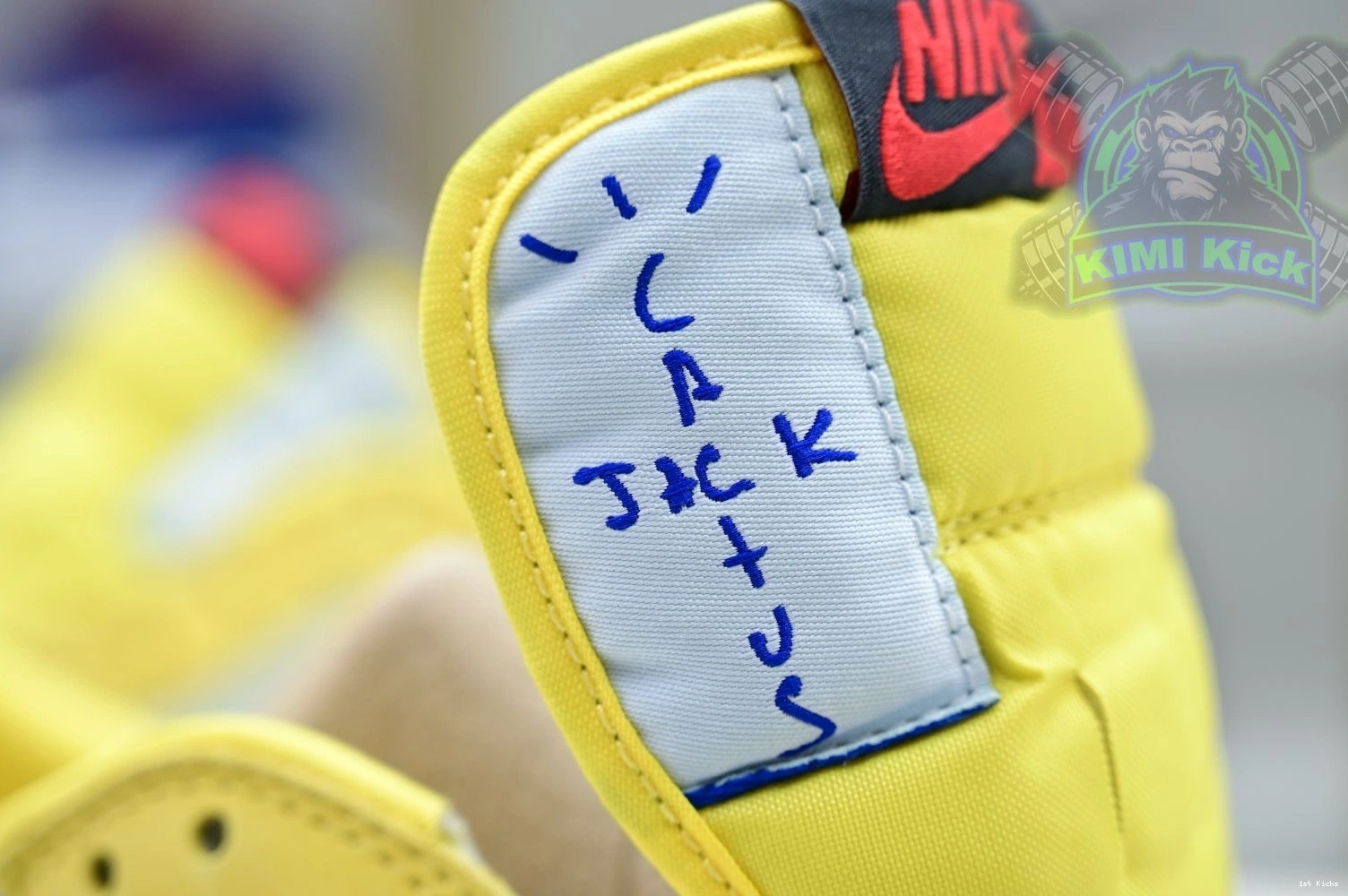 Travis Kimikick Affordable Air Jordan Jordan Canary 1Low Scott x 1872 1221